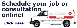 Schedule Clean As A Whistle to come to your home or business